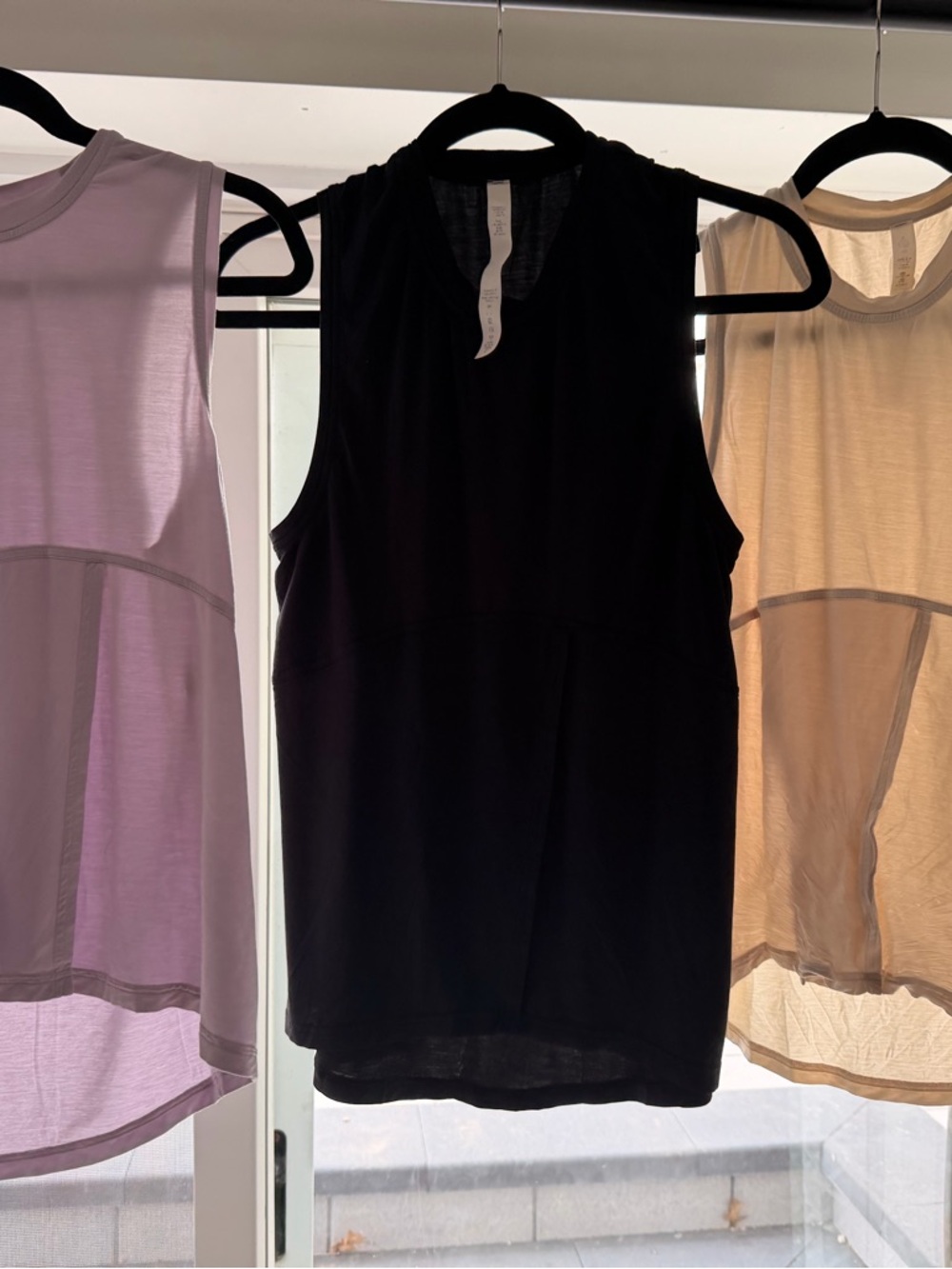 LULULEMON SET OF 3 TANK TOPS SIZE 6